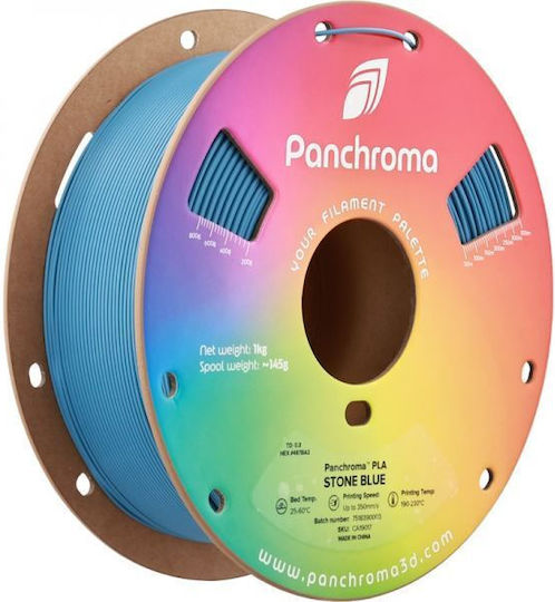 Polymaker PLA 3D Drucker Filament 1,75mm Steinblau 1kg 1 Stück (Spule)