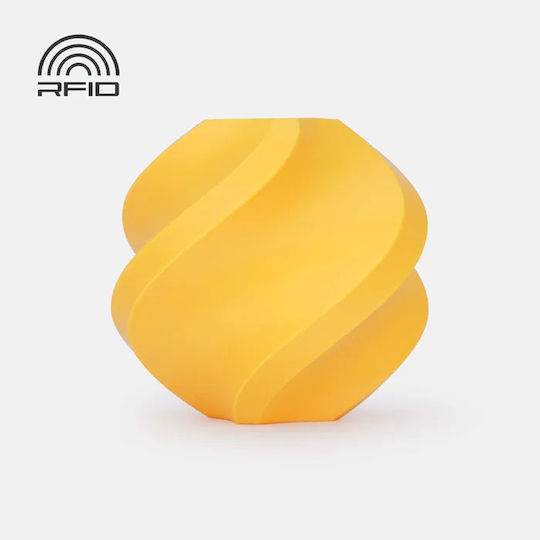 Bambu Lab ABS 3D Printer Filament 1.75mm Tangerine Yellow 1kg B00-Y1-1.75-1000-SPL 1τμχ (Spool)