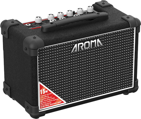 Aroma Ηλεκτρικής Κιθάρας 15W Μαύρος