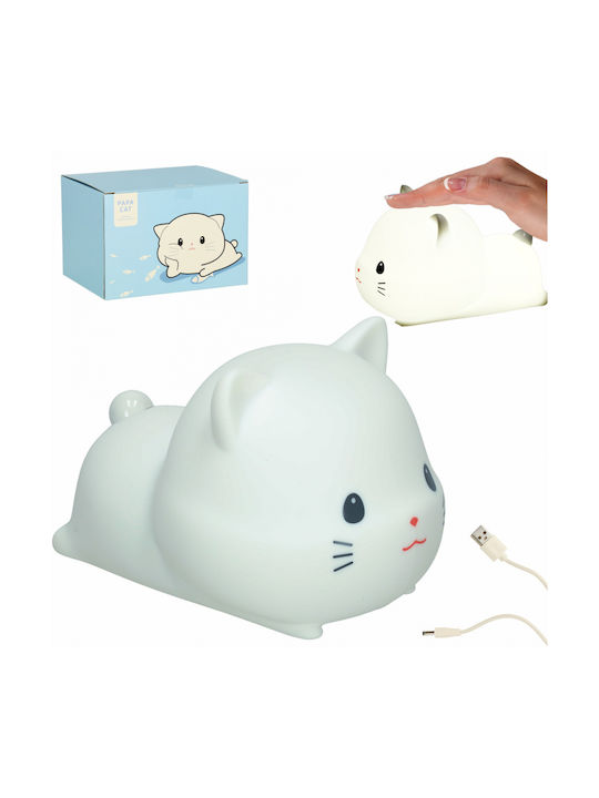 ikonka Lampă decorativă pentru copii Alb 15x11x10εκ.