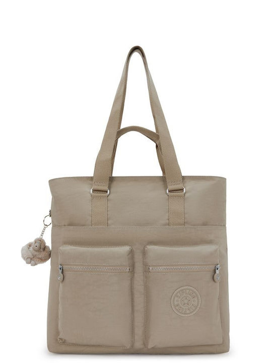 Damentasche Schultertasche Beige