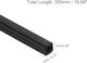 Square Carbon Fiber Tube Carbon Rod 2 Pieces 3x3x500mm
