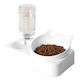 Automatic PVC Bowl Food & Water for Cat 25cm in White Color