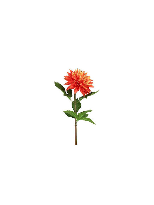 Artificial Dahlia Decorative Branch Dahlia Oran...