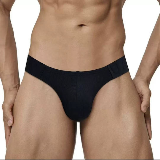 Kinksters Ανδρικό Sexy Slip Μαύρο