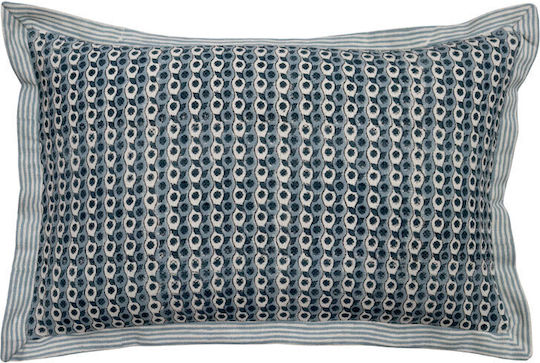 InTheBox Μαξιλάρι Καναπέ Sea Breeze Μπλε Ανθρακί 40x60εκ.