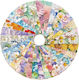 Set 30 Semne De Carte Din Carton Pentru Pasionați De Lectură Design Floral Pictat În Ulei 3D Pastel 15 X 4 Cm