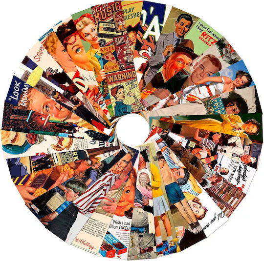 Set 30 Semne De Carte Din Carton Obro Pentru Pasionați De Lectură Postere Retro Americane Multicolore Albe 15 X 4 Cm