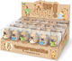 Becappy Capibara Pencil Sharpener One Hole – Made Soft Plastic 3 Assorted Designs 24 Pcs Display