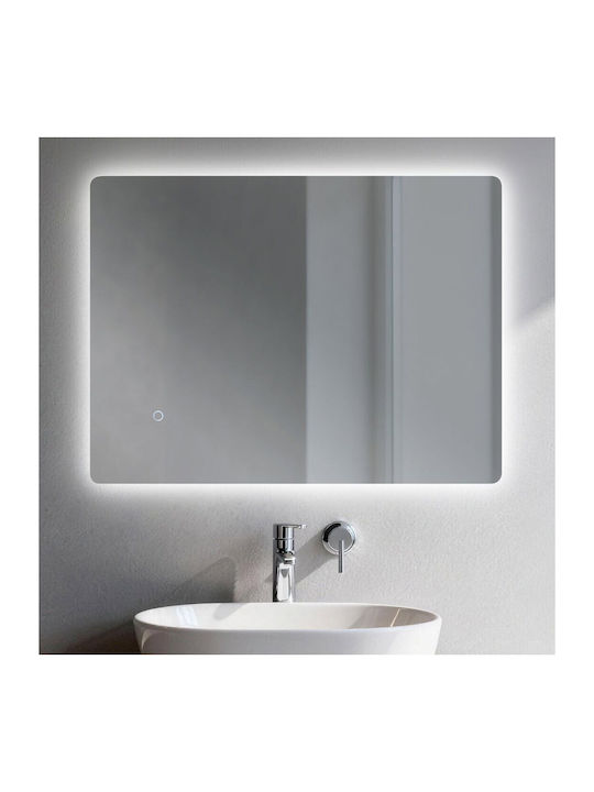 Sparke Oglindă de Baie Lumini LED 70x50cm Alb