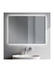 Sparke Rectangular Bathroom Mirror Led 80x60cm White