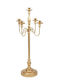 Beauty Home Престиж Металик Кандилник в Златист Цвят 40x90см