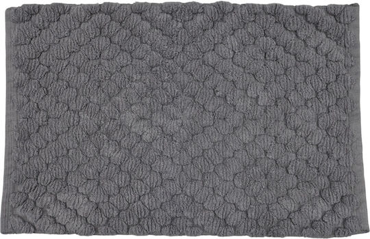 Ankor Cotton Bath Mat 852093 Gray 50x80cm