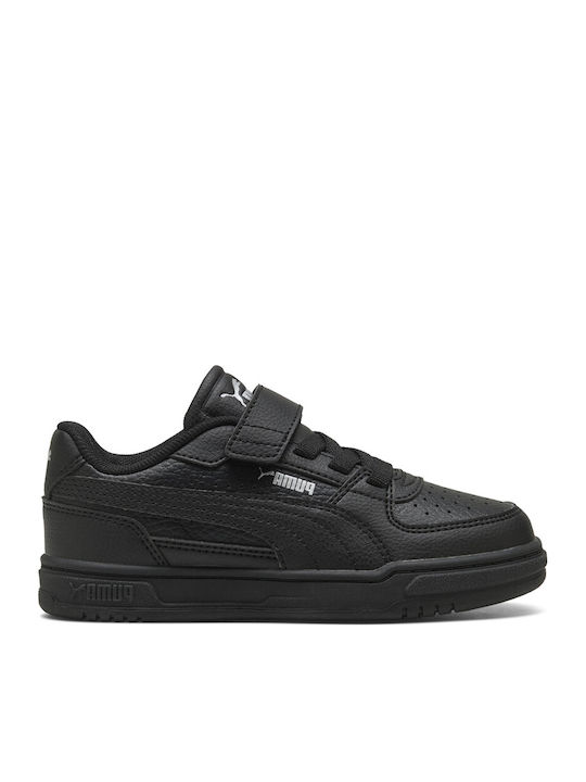 PUMA Ac+ Ps Schwarze Kinder Sneaker