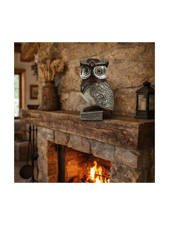 Galifas Decorative Owl Polyresin 9.5x8.5x17.5cm 1pcs