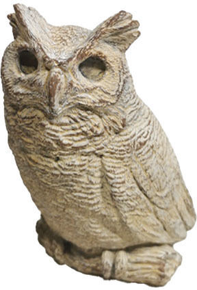 Marhome Dekoratives Tier aus Keramik 9.5x9x14cm 1Stück