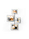 Umbra Wall Frame Metallic 57cmx99cm with Black Frame
