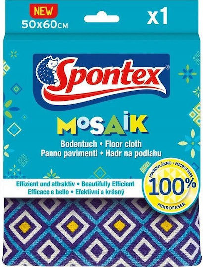 Spontex Cleaning Cloths with Microfibers General Use Blue 50x60cm
