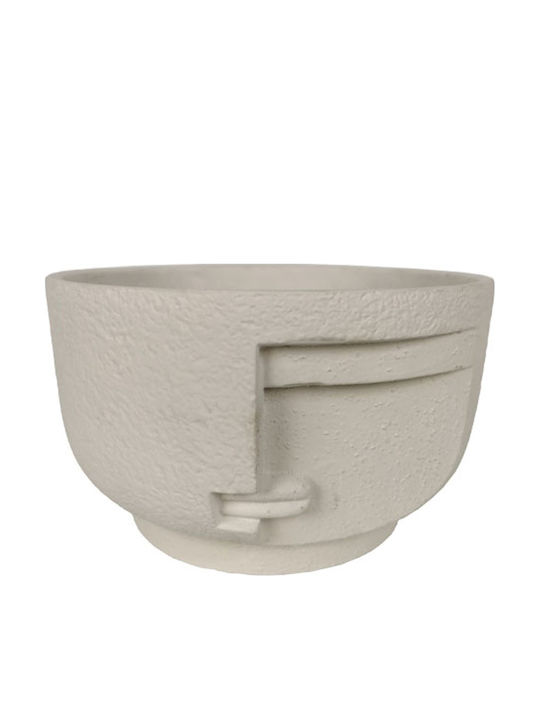 Marhome Саксия Бетон Бежов 20.5x20.5x12εκ.