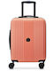 Delsey Paris Ophelie Βαλίτσα Ταξιδίου Σκληρή Coral Pink με 4 Ρόδες