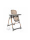Bebe Stars Serenna Foldable Highchair 2 in 1 with Adjustable Height Mocha