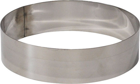 Stainless Steel Pastry Cake Ring 22x6cm Skamagas 60-1036