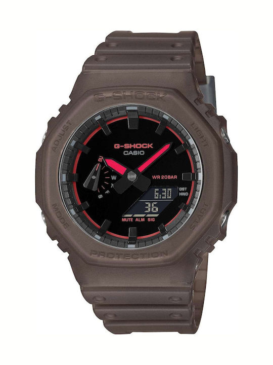 Casio Casio G-shock Ρολόι Μπαταρίας με Καουτσούκ Λουράκι