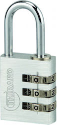 Thirard Padlock Brass Combination 30mm Gray 1pcs