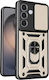 Techsuit Umschlag Rückseite Gold (Galaxy S26)