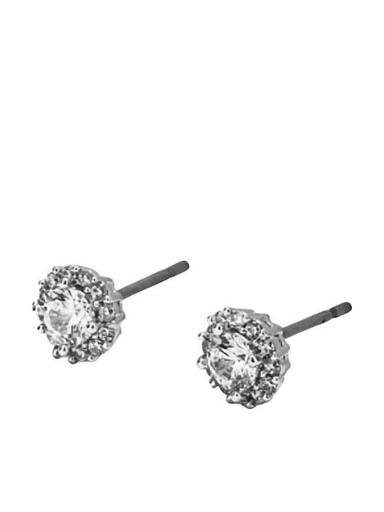 Silver Star Ohrringe aus Silber mit Steinen