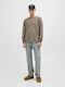 Langarm-Pullover Brown
