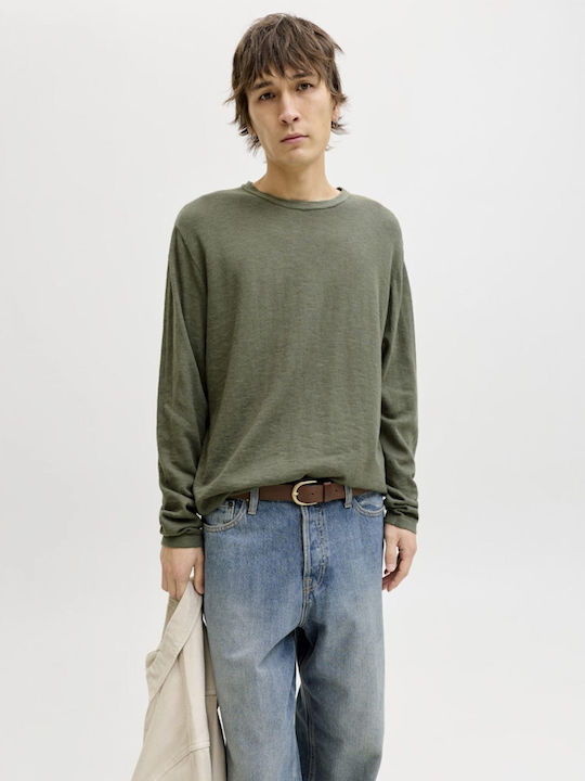Jack & Jones Langarm-Pullover Dusty Olive