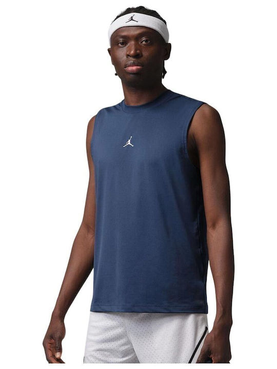 Jordan Dri-Fit Sportliches Bluse Blau