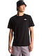 T-shirt Μαύρο