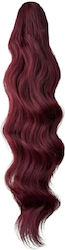 Coada De Cal Ponytail Păr Sintetic De Înaltă Calitate Pieptene Cușcă Roșu Burgundy Vang 71cm Coada De Cal Ponytail Păr Sintetic De Înaltă Calitate Pieptene Cușcă Roșu Burgundy Vang 71cm