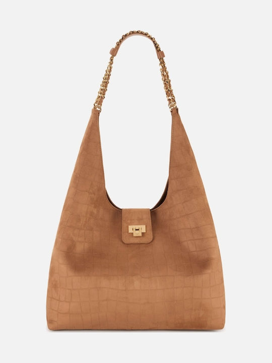 Damentasche Schultertasche Braun
