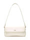 Damentasche Schultertasche Ecru