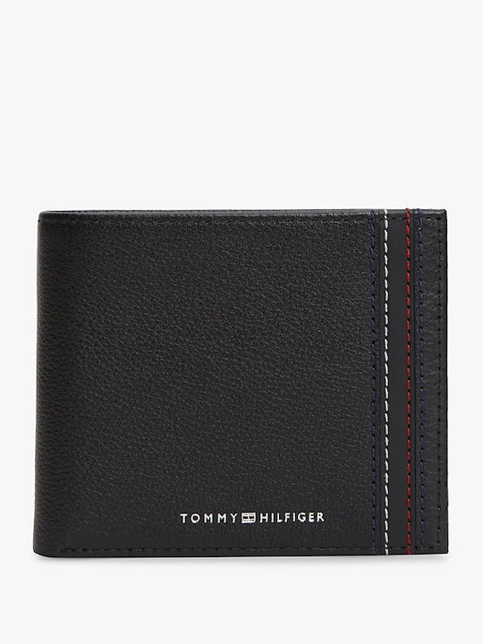 Tommy Hilfiger Кожен Мъжки Портфейл Черен