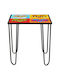 Hanah Home Wooden Side Table Multi 53x53x55 cm