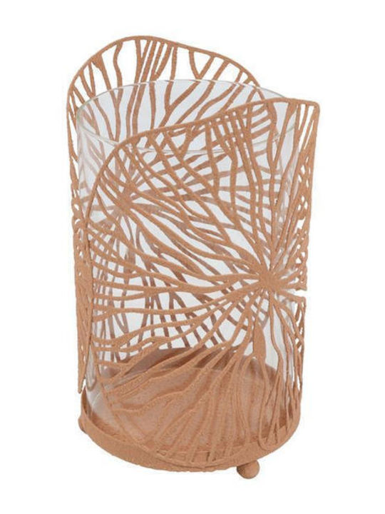 Atmosphera Candle Holder Metal in Beige Color 1...