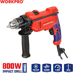 WorkPro WP470205 Κρουστικό Δράπανο 800W