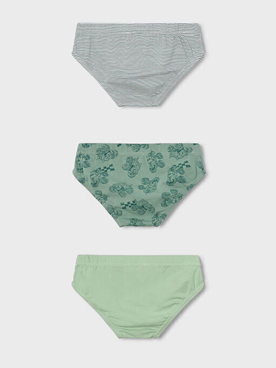 Mayoral Set of Kids' Briefs Haki 3pcs