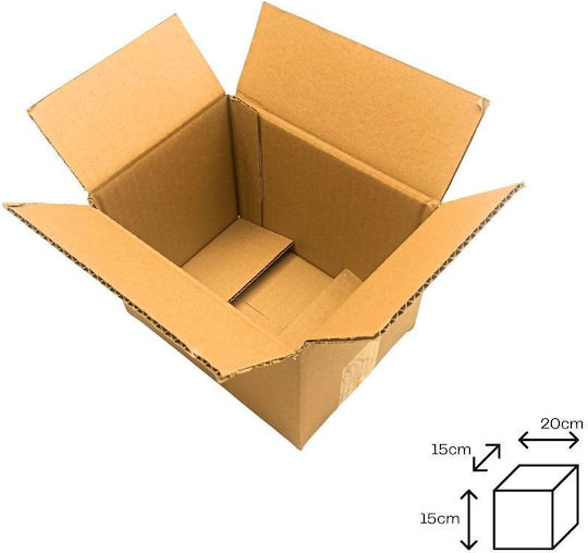 thessPACK Χαρτοκιβώτιo Συσκευασίας 5 Φύλλων Π3 x Β15 x Υ15εκ.