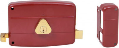 Cisa Lock Box in color Red Right