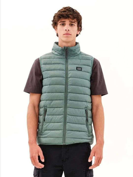 Emerson Sleeveless Jacket Puffer Green