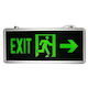 Illuminated LED Exit Sign 35x15cm Double-Sided Direction Arrow Emergency Exit Professional Spaces 1 Piece Dy-31