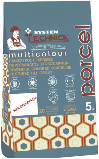 System Technica Пълнител за фуги на плочки Сив 5кг