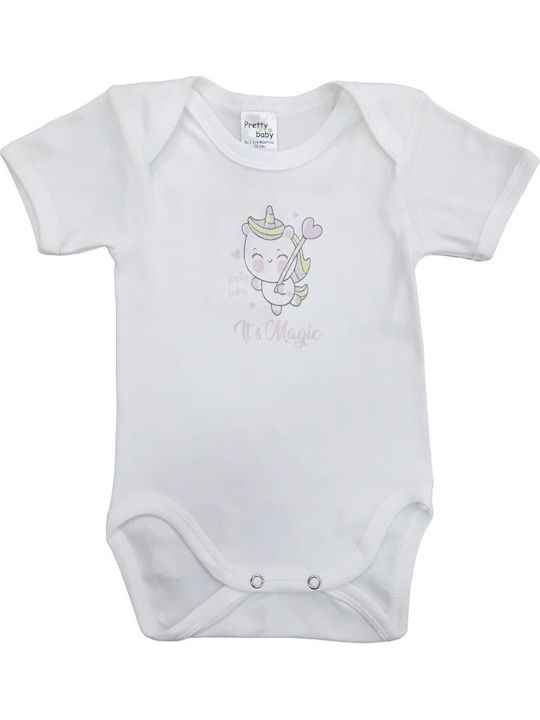 Pretty Baby It's Magic Kurzärmelig Weiß
