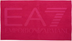 Emporio Armani Beach Towel Cotton Pink Emporio Armani Beach Towel Cotton Pink
