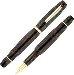 Scribo Πένα Γραφής Medium 6.5mm Χρυσή με Μαύρο Μελάνι